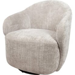 Jessey draaifauteuil Taupe