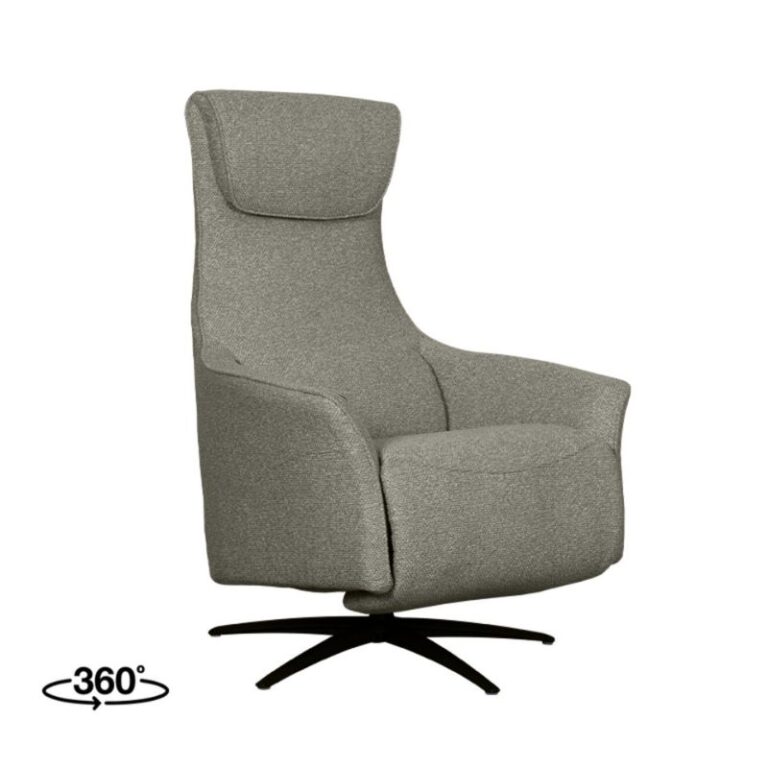 Lund Elektrische Fauteuil Mushroom Boucle