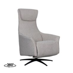 Lund Elektrische Fauteuil Naturel Boucle
