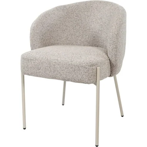 Mika eetkamerstoel Creme