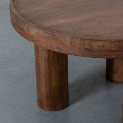 Salontafel Elly Naturel Mangohout 60cm (2)
