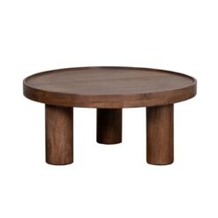 Salontafel Elly Naturel Mangohout 70cm (2)