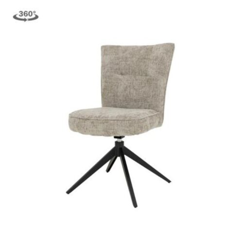 Travis Eetkamerstoel Beige stof