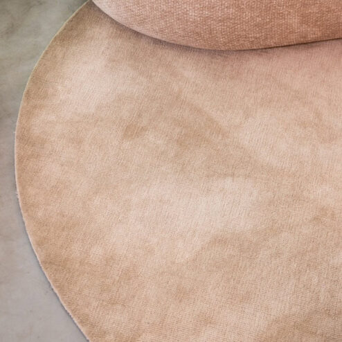 Vloerkleden Mila Taupe Rond 200cm