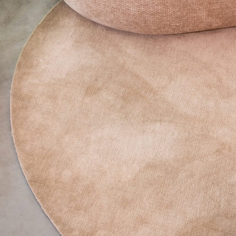 Vloerkleden Mila Taupe Rond 200cm