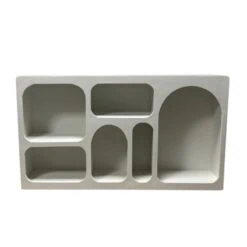 Zara Dressoir Mangohout Wit 160cm