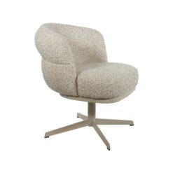 Zion eetkamerfauteuil draaipoot Creme