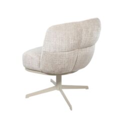 Zion eetkamerfauteuil draaipoot Taupe (3)