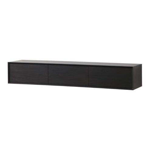 Montana Zwevend Tv meubel - Black wood