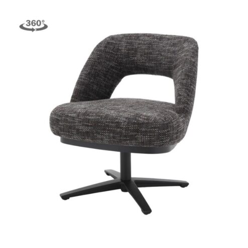 Caldes Eetkamerfauteuil Blauw-Grijs