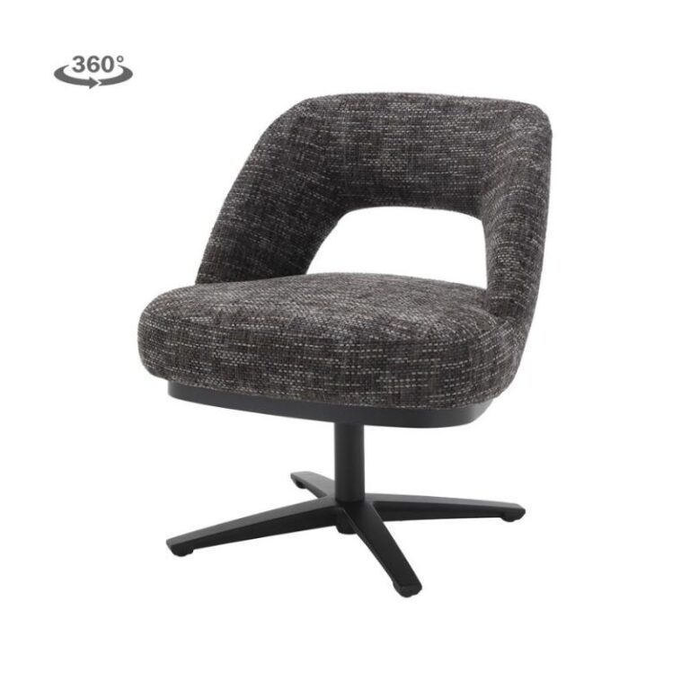 Caldes Eetkamerfauteuil Blauw-Grijs