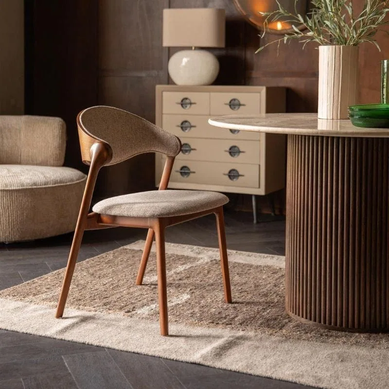 Houten eetkamerstoelen