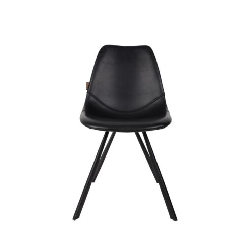 Eetkamerstoel Franky Zwart