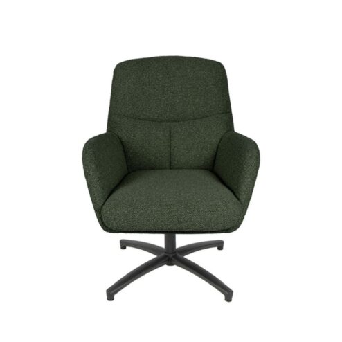 Fauteuil Chill Zone Forest Boucle Zwarte poot