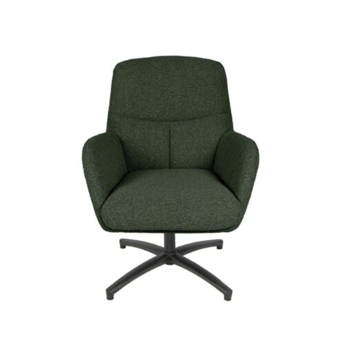 Fauteuil Chill Zone Forest Boucle Zwarte poot