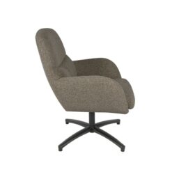 Fauteuil Chill Zone Mushroom Boucle Zwarte poot