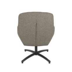 Fauteuil Chill Zone Mushroom Boucle Zwarte poot