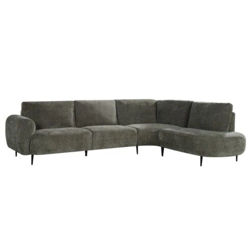 Milano Hoekbank Rechts Hunter 300cm