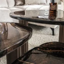 Nova Salontafel M Koper / Glas 62cm