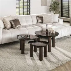 Nova Salontafel M Koper / Glas 62cm