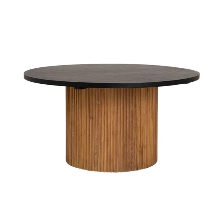 Palazzo Eetkamertafel Teakhout rond 130cm