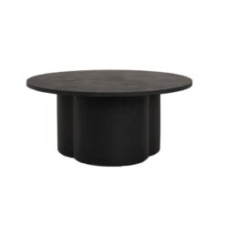 Palazzo Salontafel rond M zwart 82cm