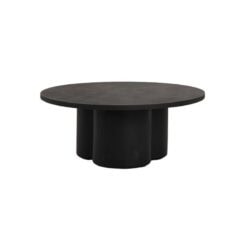 Palazzo Salontafel rond S zwart 75cm