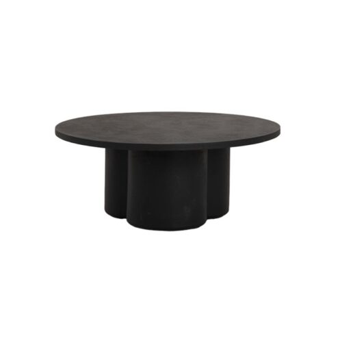 Palazzo Salontafel rond S zwart 75cm