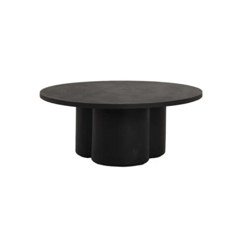 Palazzo Salontafel rond S zwart 75cm