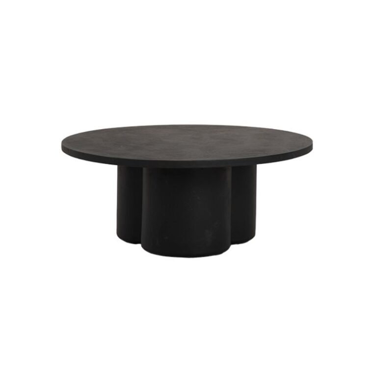 Palazzo Salontafel rond S zwart 75cm