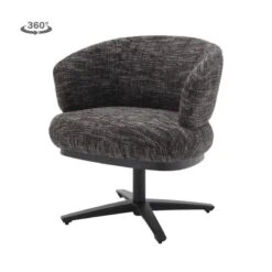 Perca Eetkamerfauteuil Blauw-Grijs