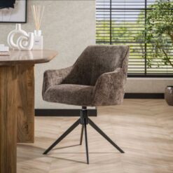 Ramas Eetkamerstoel draaibaar rich Taupe