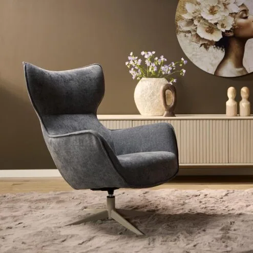 Isabel Fauteuil Antraciet
