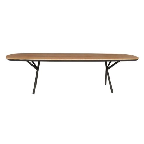 Sindacco Eettafel deens ovaal Mangohout 160cm
