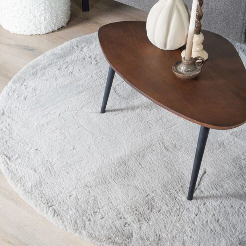 Vloerkleed Velluto Nature Rond ø200 cm