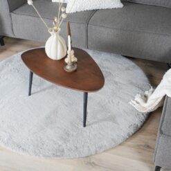 Vloerkleed Velluto Nature Rond ø200 cm