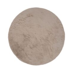 Vloerkleed Velluto Toffee Rond ø160 cm
