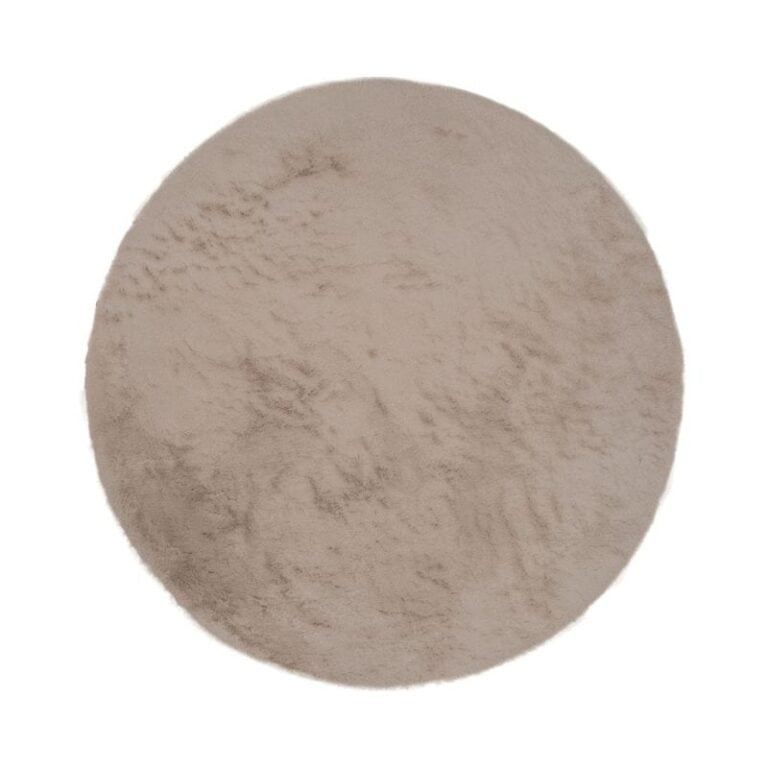 Vloerkleed Velluto Toffee Rond ø160 cm