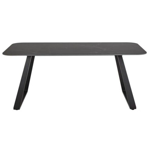 Alanya Eettafel Zwart Keramiek 180cm