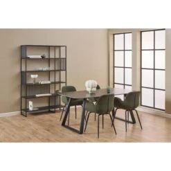 Alanya Eettafel Zwart Keramiek 180cm