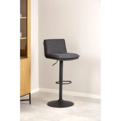 Alaric Barkruk Donkergrijs Stof