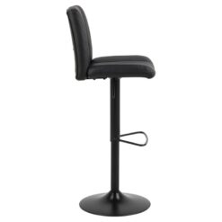 Alisanne Barkruk Antraciet PU Leer