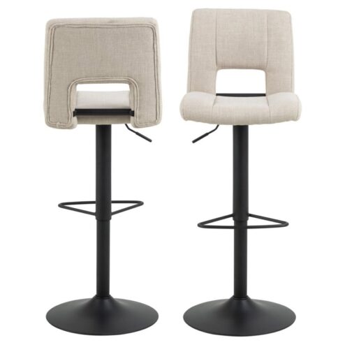 Alisanne Barkruk Beige Stof