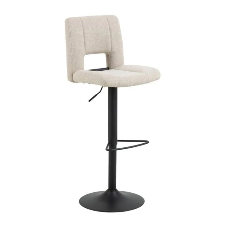 Alisanne Barkruk Beige Stof