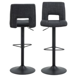 Alisanne Barkruk Donkergrijs Stof