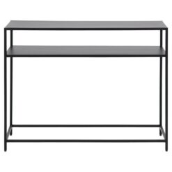 Amora Sidetable Zwart Metaal 100cm