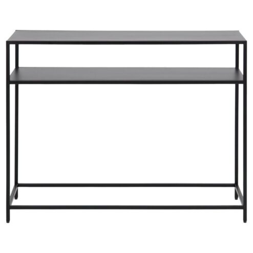 Amora Sidetable Zwart Metaal 100cm