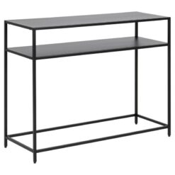 Amora Sidetable Zwart Metaal 100cm