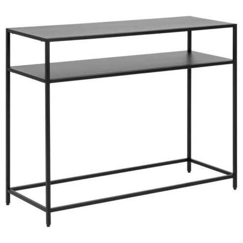 Amora Sidetable Zwart Metaal 100cm