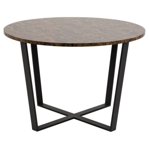 Arvico Eettafel Bruin rond 110cm